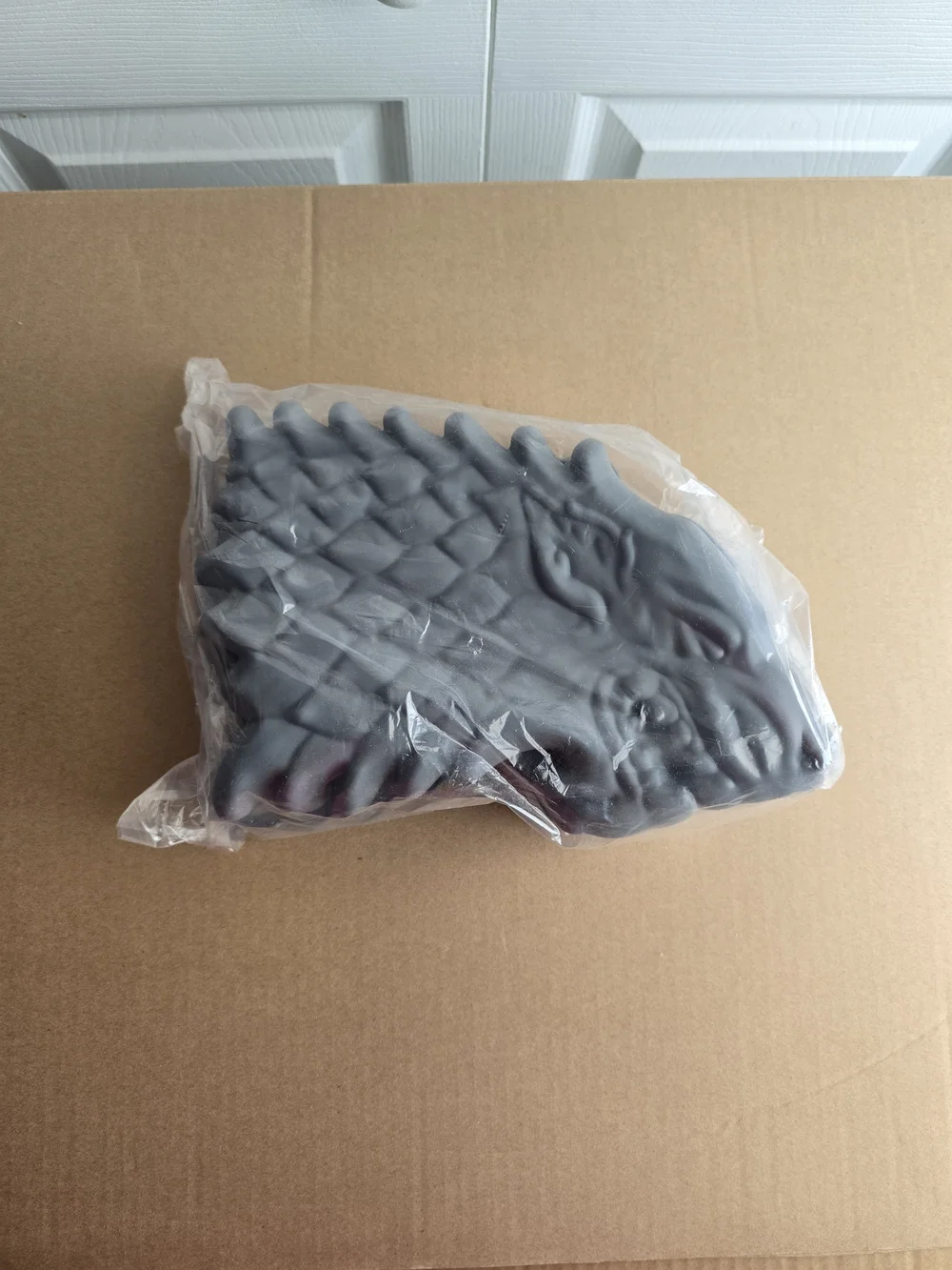 Game Of Thrones Dragon Head Cake Mold - Dark Gray Silicone Mold